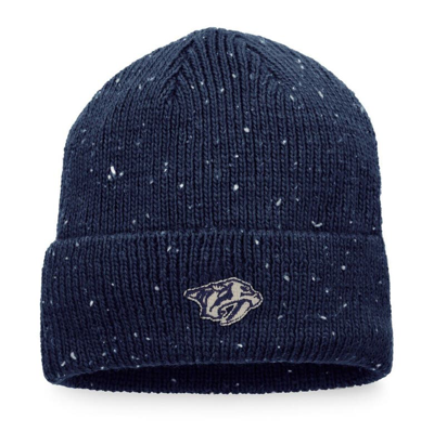 Fanatics Branded Navy Nashville Predators Authentic Pro Rink Pinnacle Cuffed Knit Hat