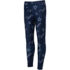 Concepts Sport Navy Dallas Cowboys Breakthrough Allover Print Leggings In Navy