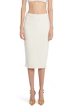TOM FORD COTTON & CASHMERE BLEND SWEATER SKIRT