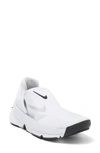Nike Go Flyease "white/black" Sneakers In White/ Black