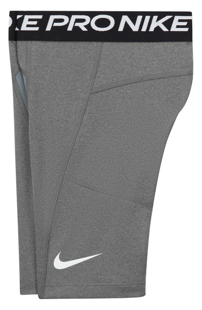 Nike Pro Dri-fit Big Kids' (boys') Shorts In Grey