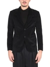 Tonello Black Velvet Jacket In .