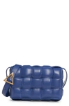 Bottega Veneta Women's The Cassette Padded Leather Crossbody Bag In 4103 Cruise-gold