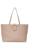 TOM FORD SMALL EAST/WEST GRAINED LEATHER TOTE