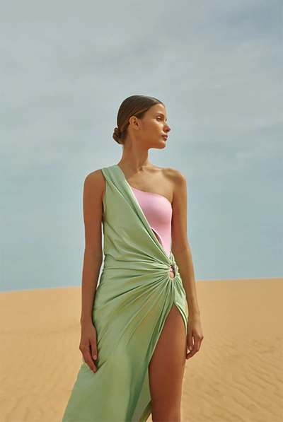 Baobab Nikka Cover-up Malva In Green