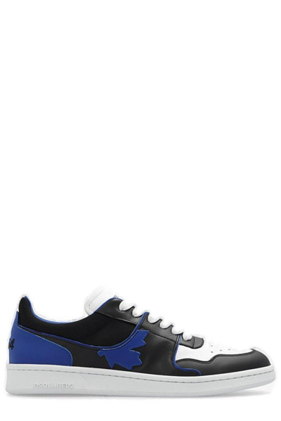 Dsquared2 Boxer Laced Sneakers In Blue