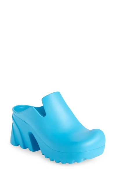 Bottega Veneta Flash Rubber Mules In Pool