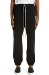 Fear Of God Eternal Cotton Fleece Sweatpants In Black