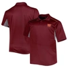 PROFILE BURGUNDY WASHINGTON COMMANDERS BIG & TALL TEAM COLOR POLO