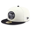 NEW ERA NEW ERA CREAM/BLACK TENNESSEE TITANS 2022 INSPIRE CHANGE  59FIFTY FITTED HAT