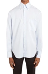 TOM FORD FLUID FIT LYOCELL BUTTON-DOWN SHIRT