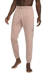 Nike Men's  Yoga Dri-fit Pants In Pink Oxford/ Rose Whisper