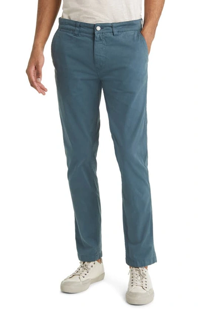 Nn07 Marco 1400 Slim Fit Chinos In Sea Blue