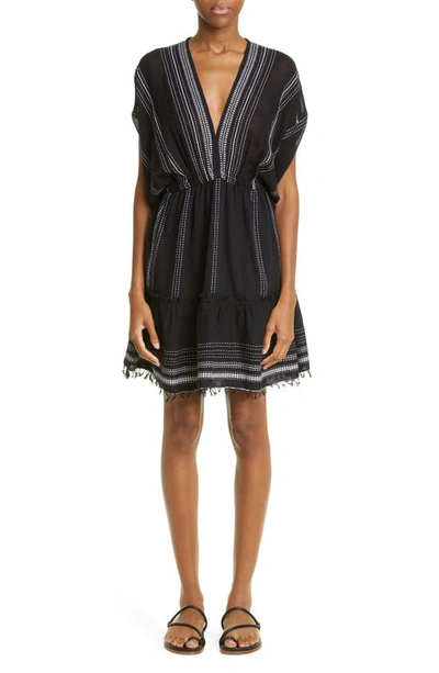 LEMLEM LELITI COTTON BLEND COVER-UP DRESS