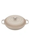 LE CREUSET SIGNATURE 5 QUART ENAMELED CAST IRON BRAISER