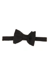 Tom Ford Silk Satin Bowtie In Black