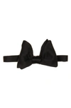 TOM FORD PRE-TIED SOLID SATIN BOW TIE
