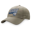 TOP OF THE WORLD TOP OF THE WORLD KHAKI GEORGETOWN HOYAS SLICE ADJUSTABLE HAT