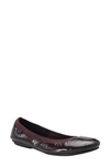 Bandolino Women's Edition Ballet Flats In Plum Patent