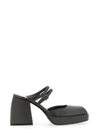 NODALETO NODALETO BULLA SMITH CARBON PLATFORM PUMPS