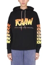 Aries Sweatshirt With Logo Print In Black