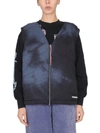 Aries V-neck Vest In Blue