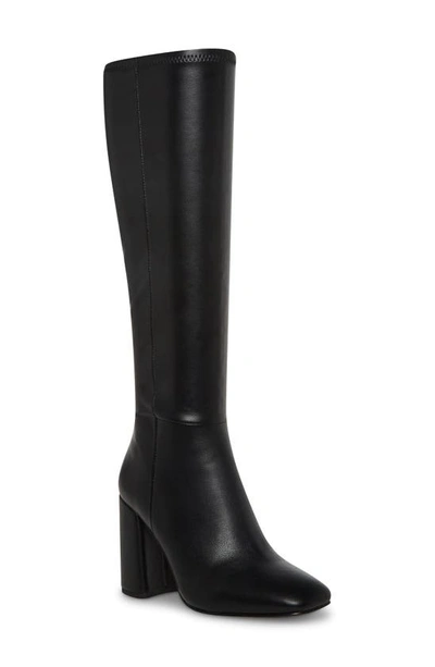 Steve Madden Lizah Knee High Boot In Black