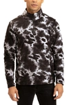 THREADS 4 THOUGHT PERSHING ATOMIC TIE DYE HALF ZIP PULLOVER