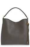 TOM FORD SMALL ALIX GRAIN LEATHER HOBO BAG