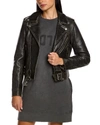Golden Goose Destiny Slim Biker Jacket In Black