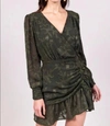 ALLISON NEW YORK Envy Mini Dress in Green