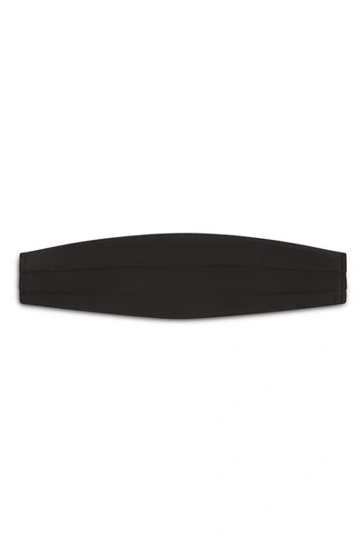 Tom Ford Silk Cummerbund In Black