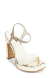 DKNY MAIDEN ANKLE STRAP PLATFORM SANDAL