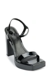 DKNY MAIDEN ANKLE STRAP PLATFORM SANDAL