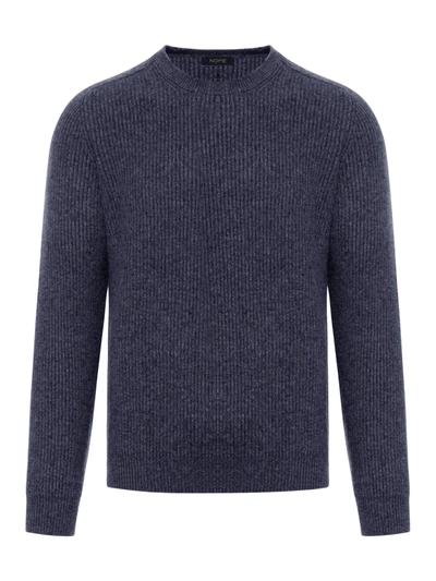 Nome Crewneck Jumper In Blue