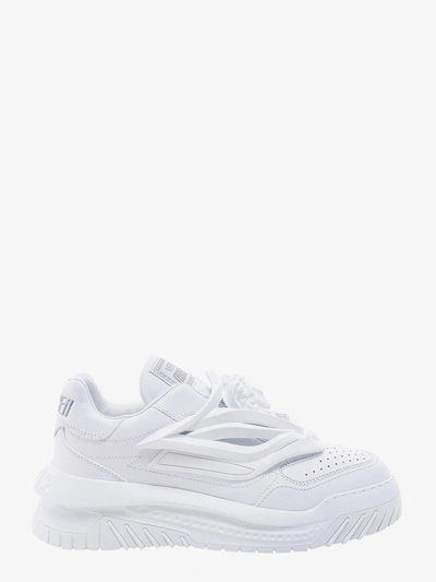 Versace Odissea Sneakers In White