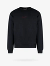 Marni Logo-print Crew-neck Sweatshirt In Black