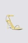 Jonathan Simkhai Luxon Crystal Heeled Sandal In Daffodil