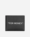 OFF-WHITE QUOTE BIFOLD WALLET