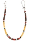 ANDREA D'AMICO BEADED KEYCHAIN,WAU0351MULTICOLR12688611937891