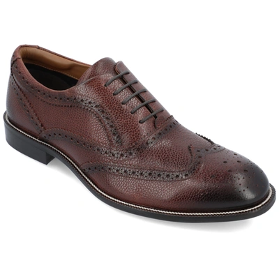 Thomas & Vine Thomas And Vine Garland Brogue Oxford Shoe In Blue