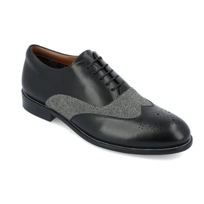 Thomas & Vine Denzell Wingtip Oxford In Black