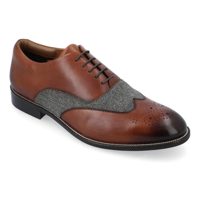 Thomas & Vine Denzell Wingtip Oxford In Cognac