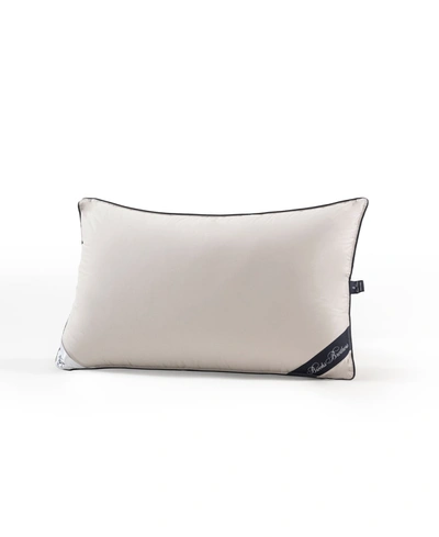 Brooks Brothers Goose Down Pillow In Silver