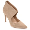 Journee Collection Tru Comfort Junniper Pump In Beige