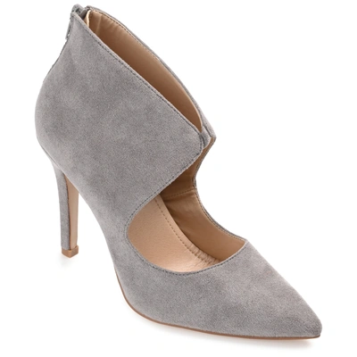 Journee Collection Collection Women's Tru Comfort Foam Junniper Pump In Grey