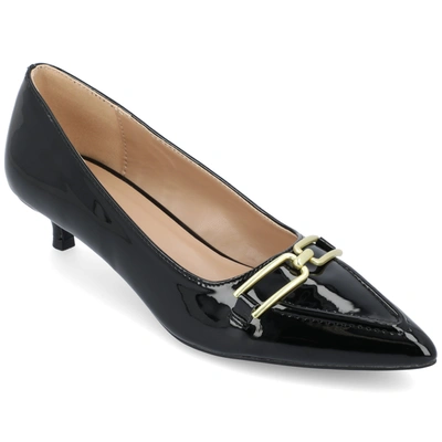 Journee Collection Collection Women's Rumi Wide Width Pump In Black