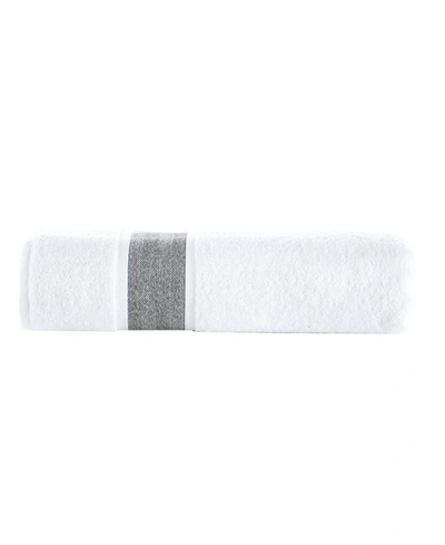 Brooks Brothers Ottoman Rolls Bath Sheet In Pink