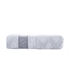 Brooks Brothers Large Square Bath Sheet In Silver
