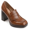 Journee Collection Ezzey Pump In Brown